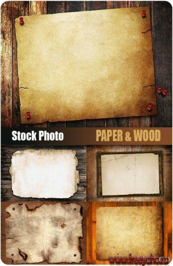      -   | Old Paper & Wood backgrounds