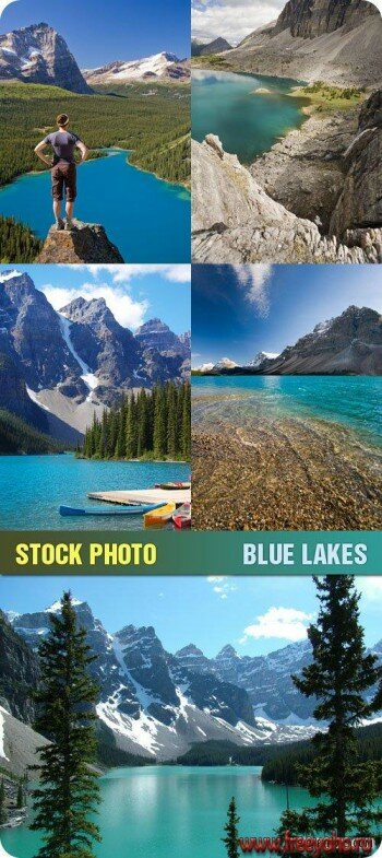 Stock Photo - Blue Lakes |    