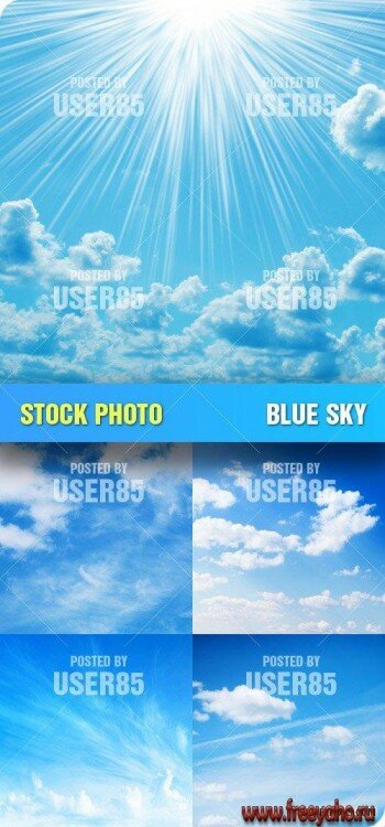   | Stock Photo - Blue Sky