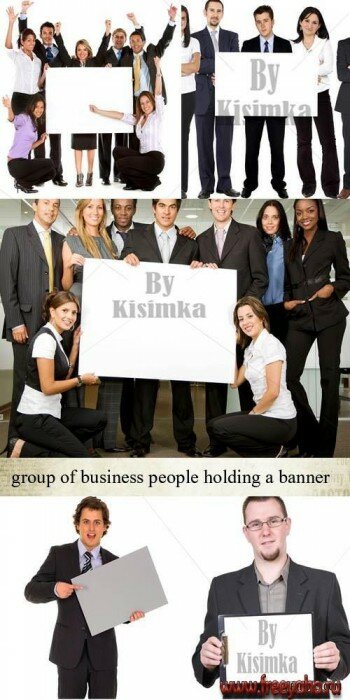      ()   -   | Businessman & white billboards 3