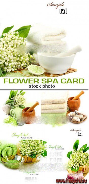 -   -  | Spa flower cards