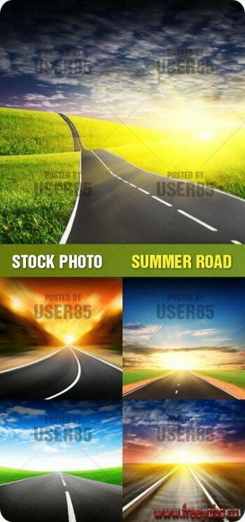   | Stock Photo - Summer Road
