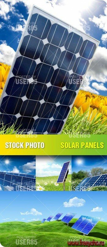      -   | Stock Sun Panels & nature
