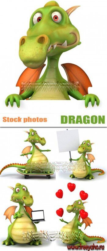   3D  | Funny 3D Dragon