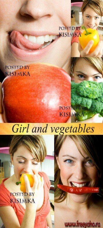    -   | Girl with vegetables