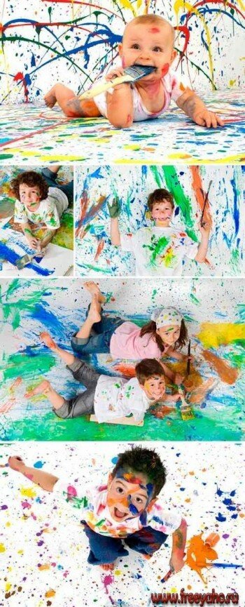    -   | Children & Paints clipart