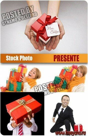      -   | People & gift box clipart 2