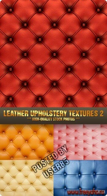   -   | Stock Photo - Leather Upholstery Textures 2