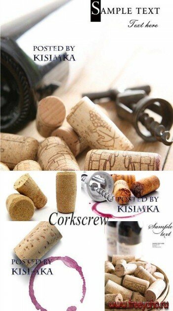    -   | Corkscrew and cork