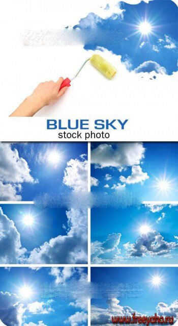   -   | Blue sky clipart 2