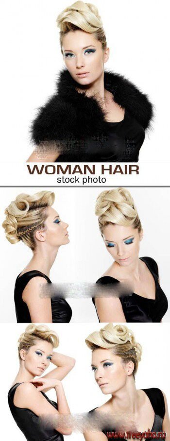     -     | Woman hair clipart 2