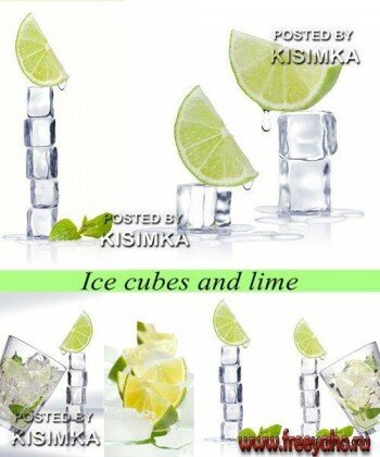    -   | Ice cubes and lime