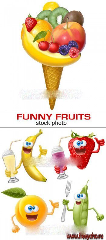     -  | Funny fruit and vegetables