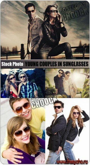      -  | Young couple in sunglasses