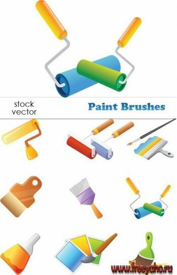    -   | Paint Brushes vector