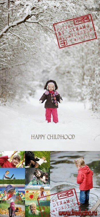     -   | Happy children & childhood clipart