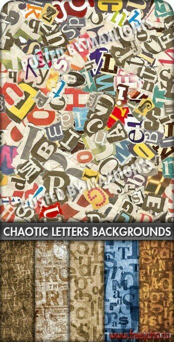      | Letter grunge backgrounds