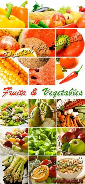    -   | Fruits and Vegetables Collage