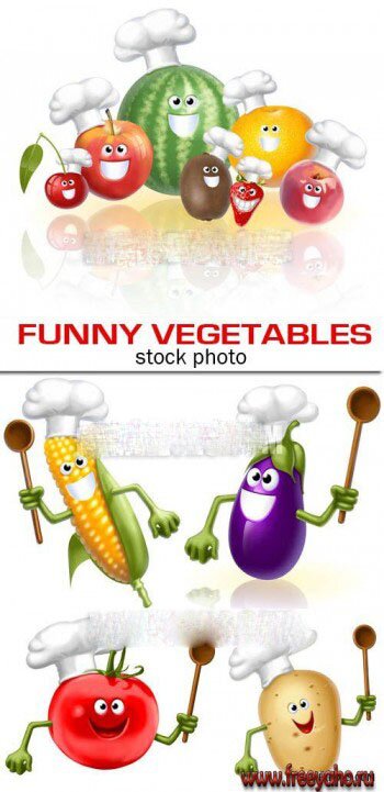  - -  | Funny cook vegetables 2