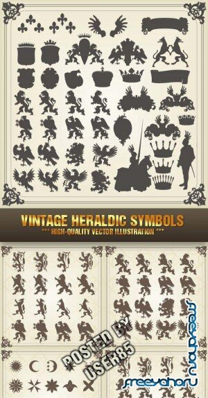     -   | Vintage Heraldic Symbols