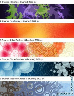 Brushes pack for Adobe Photoshop by starwalt Vol.3