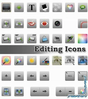 Иконки в векторе - Редактирование | Vector Edit Icons