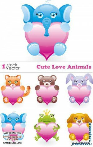    -   | Love Animals Vector
