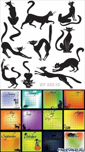     2011    | Cat and vector calendar