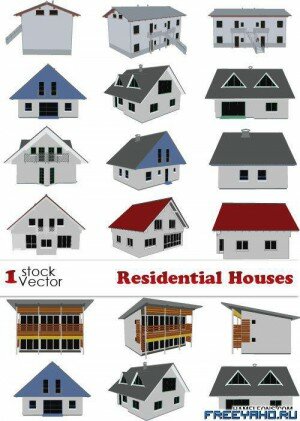      | Houses Vector