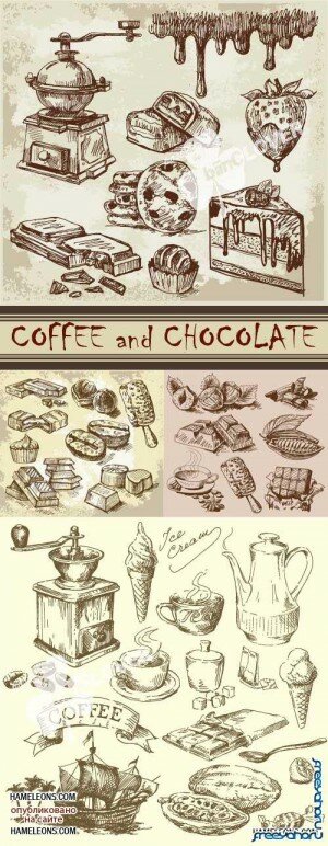    -    | Vintage Coffee and chocolate