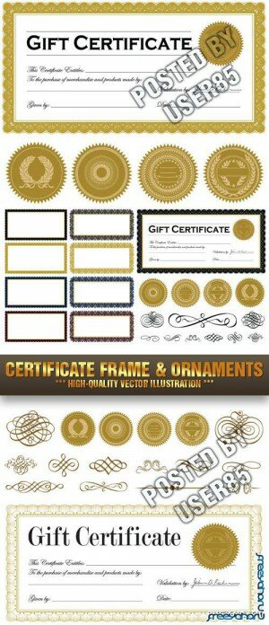     | Certificate vector frames and elements