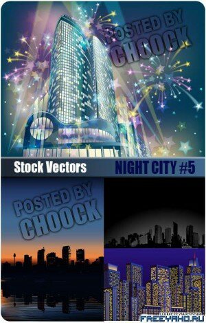       | Night vector city