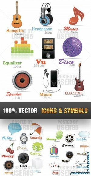 Иконки и символы на разные темы в векторе | Vector Other Icons & Symbols