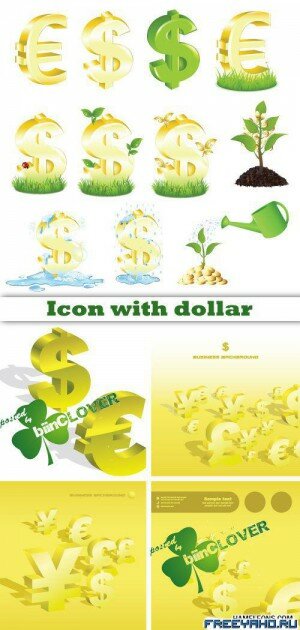       | Money vector symbols