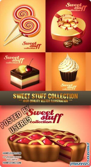   -     | Sweet vector cards