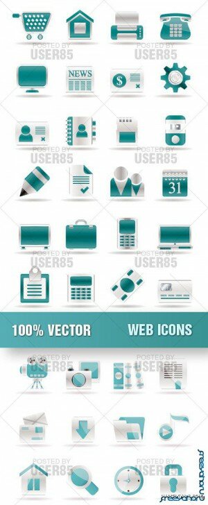    -   | Style vector Web Icons