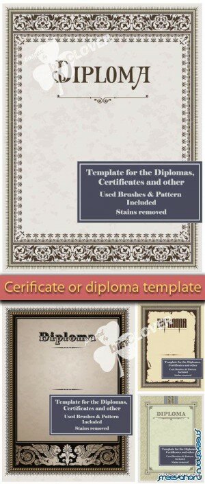       | Certificate & diploma Templates 9