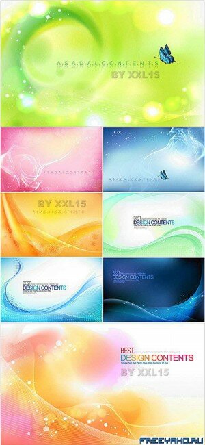        | Abstract backgrounds vector