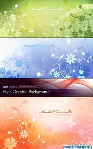    | Nature Backgrounds vector