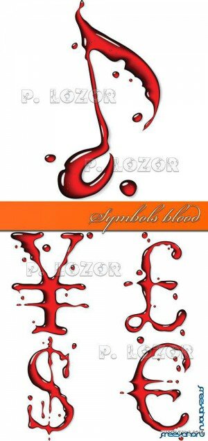  -    | Blood vector symbols
