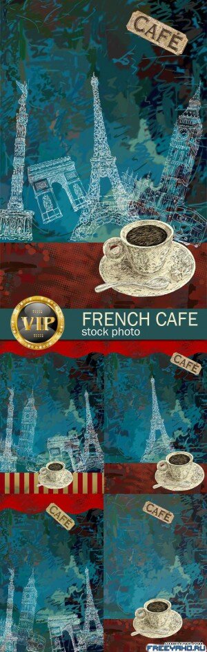   -  | French cafe backgrounds