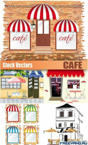     | Stock Vectors - Cafe