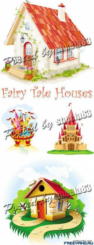     | Fairy vector house