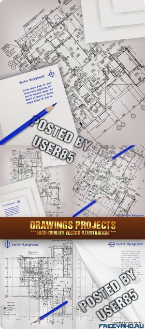     | Drawings Projects vector