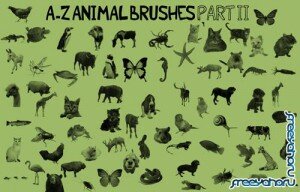 Brushes for Adobe Photoshop - Animals and Insects Vol. 2