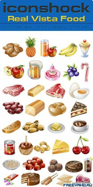           IconShock - Real Vista Food Illustrator Sources