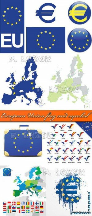       | European Union flag and symbol