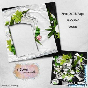 Quick-page - El Fine (PNG, PSD)