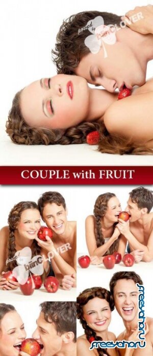     -   | Couple and fruit