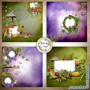 Quick-pages - Collections Frames With Flowers - 1